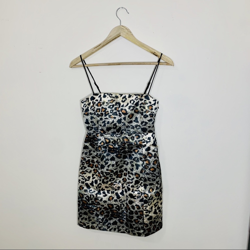 Urban Outfitters packer notched mini dress